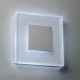 SunLED Larsen Cool White LED Glass Wall Lights