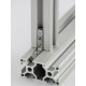 L-Shaped EXTERNAL Thread Interior Corner Joint Bracket with M6 Screws (for 3030, 3060 Aluminium T-Slot Profiles) Aluminium St...