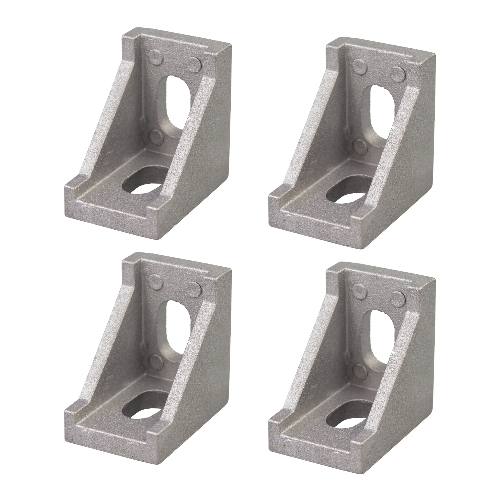 Set of 4 L-Shaped Corner Joint Brackets (for 2020 Aluminium T-Slot ...