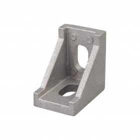 produkt - Set of 4 L-Shaped Corner Joint Brackets (for 2020 Aluminium T-Slot Profiles) Aluminium Strut Profiles