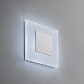 SunLED Stern Cool White LED Glass Wall Lights