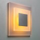 SunLED Porco Warm White LED Glass Wall Lights