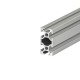 Profil aluminiowy konstrukcyjny 20x40 typ 6mm długości 200-2000 mm Profile Aluminiowe Konstrukcyjne