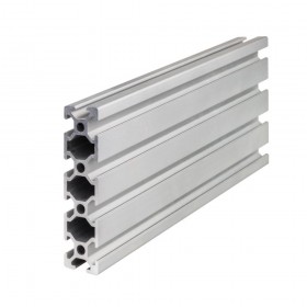 Aluminium Systemprofil 20x80 Nut 6 mm lang 200-2000 mm
