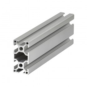 Aluminium Systemprofil 30x60 Nut 8 mm lang 200-2000 mm