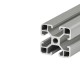 Aluminium strut profile 40x40 slot 8 mm long 200-2000 mm Aluminium Strut Profiles