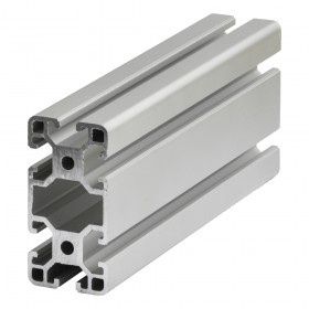 produkt - Aluminium Systemprofil 40x80 Nut 8 mm lang 200-2000 mm Alu Systemprofile