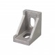 L-Shaped Corner Joint Bracket with Accessories (for 2020 Aluminium T-Slot Profiles) - Set of 4 Aluminium Strut Profiles