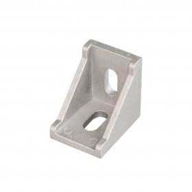produkt - Set of 16 L-Shaped Corner Joint Brackets (for Profile 3030 Aluminium T-Slot Profiles) Aluminium Strut Profiles