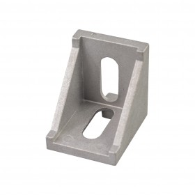  Set of 16 L-Shaped Corner Joint Brackets (for 4040 Aluminium T-Slot Profiles)