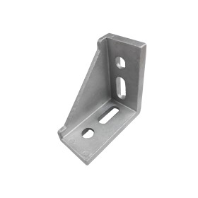 produkt - Set of 16 Unilateral Right Angle Corner Joint Brackets (for Profile 3030 Aluminium T-Slot Profiles) Aluminium Strut Profiles
