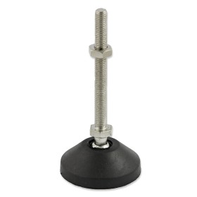 Set of 4 M8 Leveling Feet Supports for Aluminium T-Slot Profiles