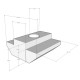 Adjustment Angle Connector with Accessories (for 4040 Aluminium T-Slot Profiles) Aluminium Strut Profiles