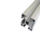 Aluminium strut profile 30x30 slot 8 mm long 200-2000 mm Aluminium Strut Profiles
